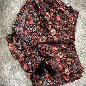 Bohemian shorts